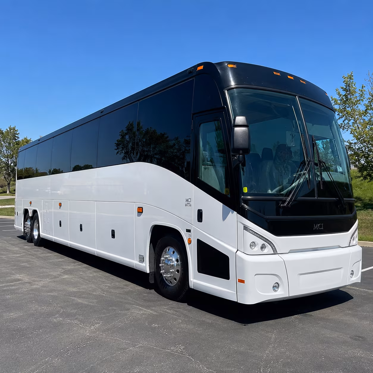 56 passenger charter bus