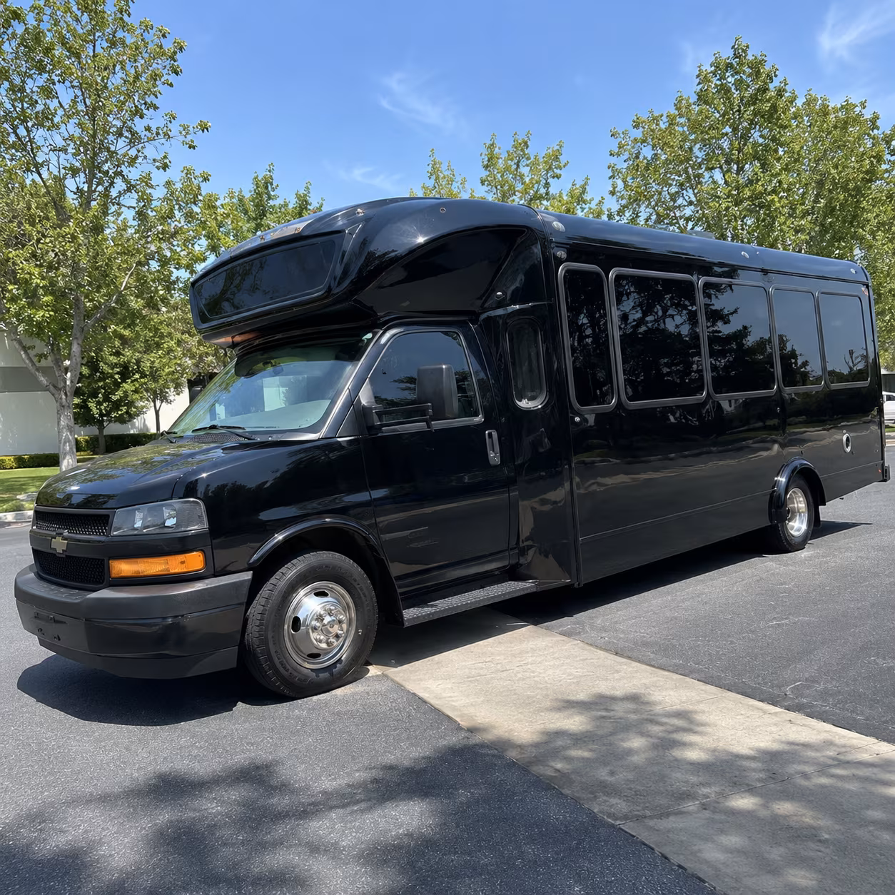 mission viejo 15 passenger party bus