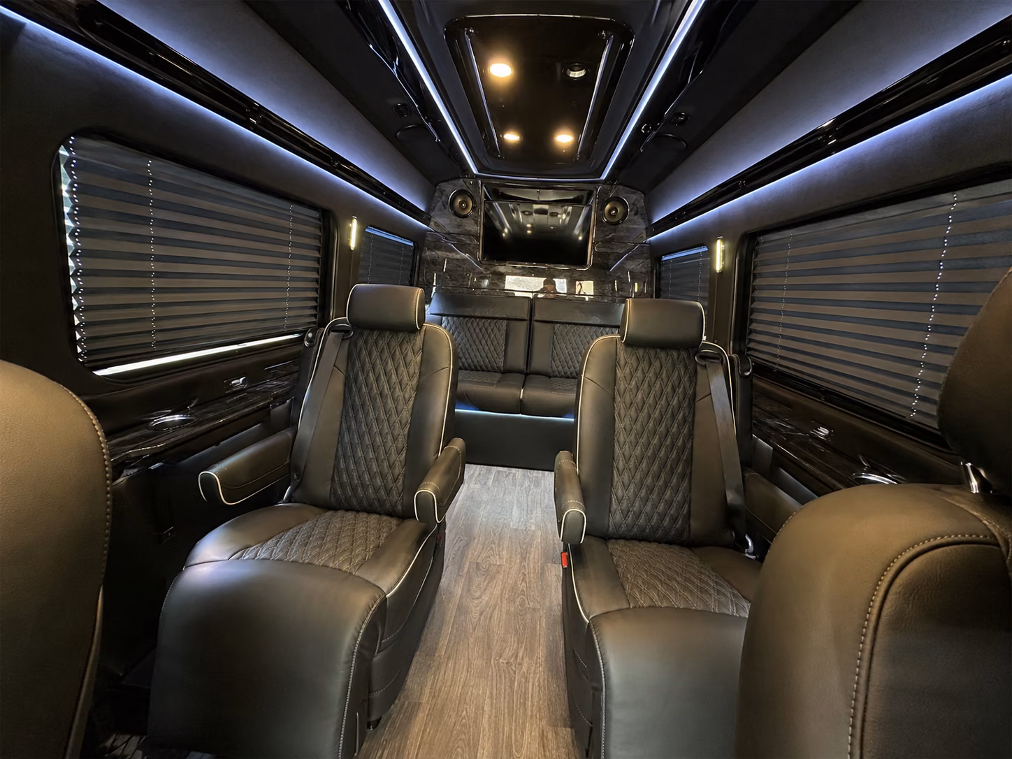 mission viejo private event transportation onboard seating
