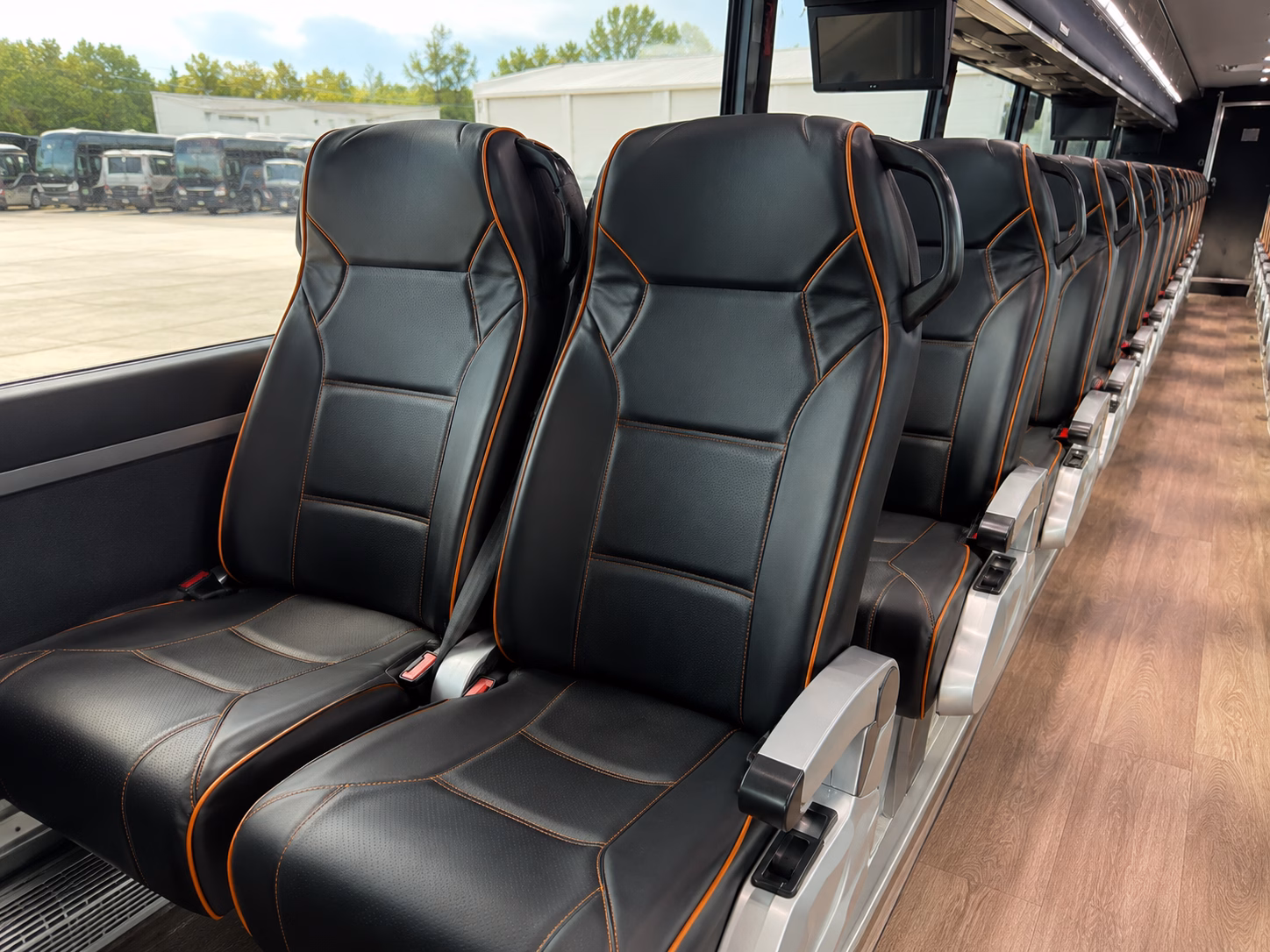 mission viejo wedding transportation onboard seating